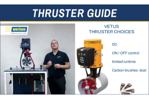 BowPro installation guide: how to select the right bowthruster, battery bank and control panels.