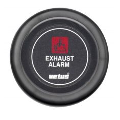 Dashboard instrument for exhaust temperature alarm 24 V, black (excl. sensor)