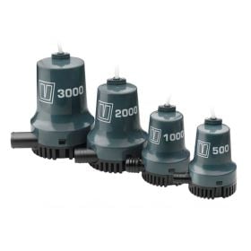 Submersible/bilge pump 7600 L/h (2000 G/h) - 24V, hose 28,5 mm