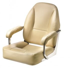 Master. High quality helm seat with armrests, cream