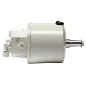 Hydraulic steering pump type HTP30, Ø10 mm tubing, with integral non return/relief valves - white