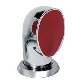 Cowl ventilator Ø 75 mm ID, type Jerry, S/S 316, with red interior (incl. ring and nut)