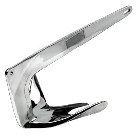 40 kg MAXCLAW Anchor - Stainless Steel - Recommended for Boats 13-17 Meters