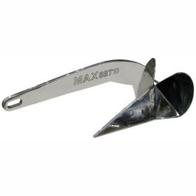 10 kg MAXSET Anchor - Stainless Steel - Ideal for Boats 5 - 9 Meters