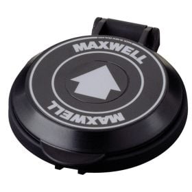 Foot switch - heavy duty - with black cover, Ø104 mm