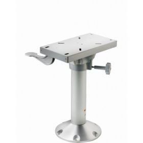 Fixed height pedestals with slide. Height 45,7 cm