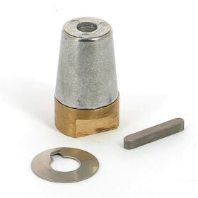 Complete zink anode SET for Ø25mm shaft nut - (M16 x 1.5)