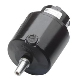 Hydraulic steering pump type HTP30, Ø10 mm tubing, with integral non return/relief valves - black