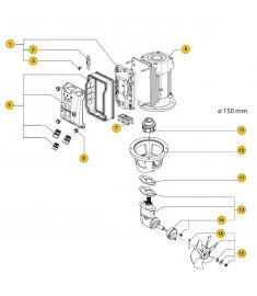 Spare Parts for The Vetus Bow pro Type B