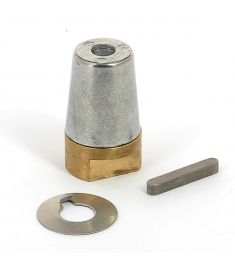 Complete zink anode SET for Ø25mm shaft nut - (M16 x 1.5)