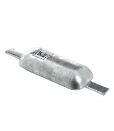 Zinc weld-on hull anode - LO 293mm - Nett weight 2,72 kg