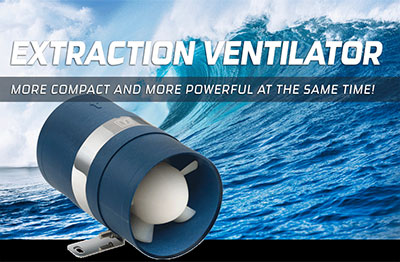 The new TWINLINEB extraction ventilator: more compact and more p